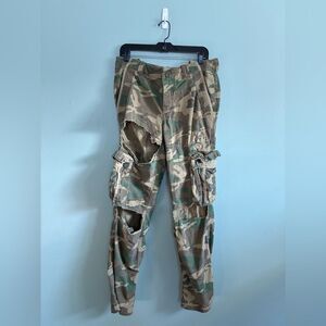 Superdry Core Ripstop Mens Camo Cargo Pants Men's Unisex Size L - See Details